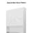 Over the Toilet Storage Cabinet with 2 Barn Door & Toilet Paper Holder Stand, Shelf Adjustable, White