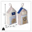 2 butées de porte douces 2 pièces Coastal Cabana