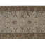Tapis de couloir beige et rouille de haute qualité noué à la main