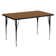 Goddard 24''W x 48''L Rectangular HP Laminate Activity Table - Adjustable Legs