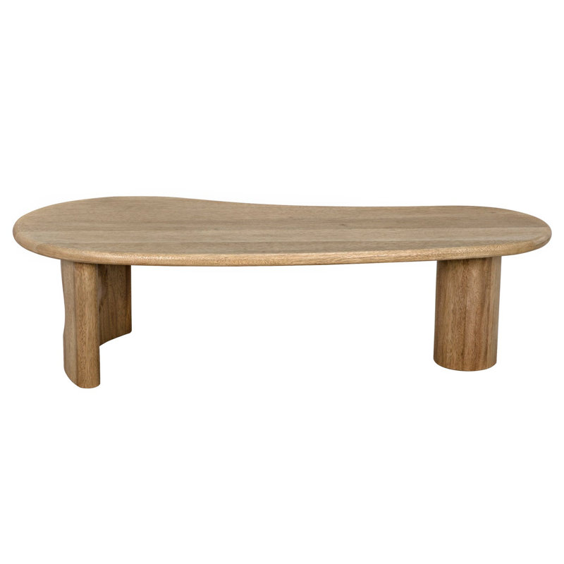 Table basse Harvey, noyer délavé