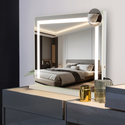 Dashaun Iron Rectangle Floor Mirror