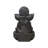 Handcrafted Outdoor Sculptural Fountain with Lights