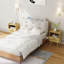 40cm W Solid + Manufactured Wood Bedside Table