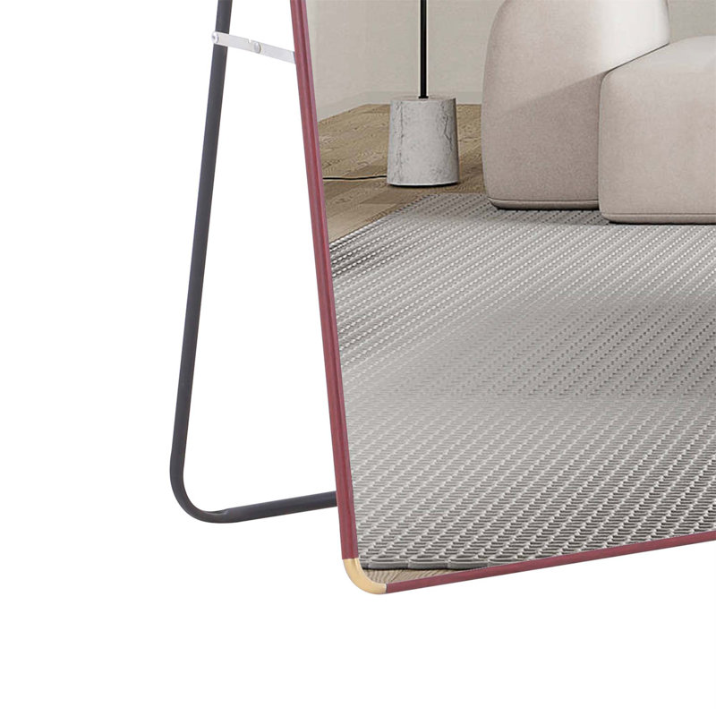 Miroir Kalianne, H 60 po x l 16,5 po, Cerisier