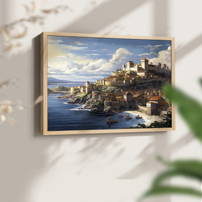 Landscape Series-LXXXIII -Framed Print - Restickable