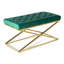 Kolten Polyester Upholstered Bench-1261750436
