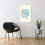 Blooming Desktop Garden Modern Retro Serene Nature Architecture Wall Art Print 1 Piece Wrapped Canvas Wall Art-524798664