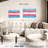 Hiltrud Pink Blue White