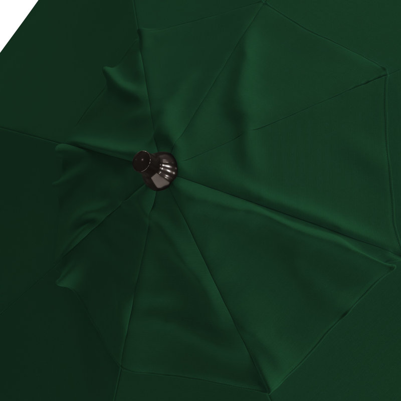Parasol de marché 9 'Khoury, Performance vert forêt