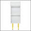 Meuble-lavabo élégant avec lavabo vasque en céramique simple et rangement à droite, conception durable et peu encombrante-837472224