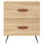 Hilaire 40cm W Iron Bedside Table-91686528-125113102