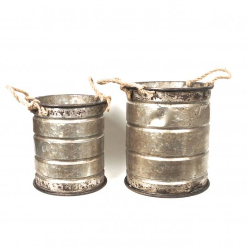 Metal Pot Planter