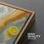 «Lemon Drink and Fruits Art», reproduction d'art sur toile encadrée-1457290881-1457290883