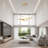 Egremt Gold LED Chandelier With White Acrylic Diffuser-1371388937