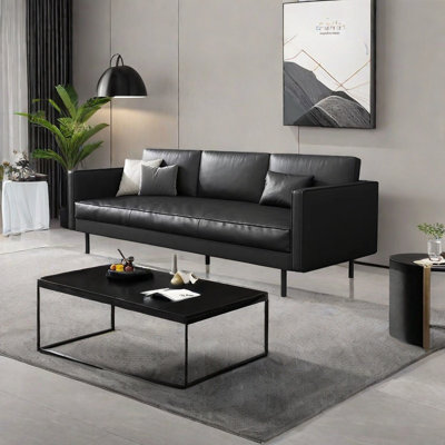 Italian style simple modern business office sofa
