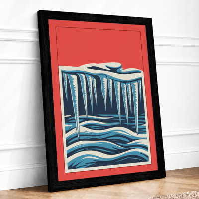 Stories Flow Modern - Framed Print