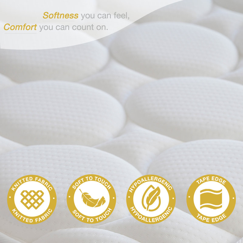 Viscotherapy Pocket Sprung 400 Mattress, Double (4'6)