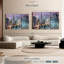«Florida At Night» sur toile-1787426741