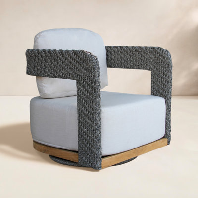 Estate Sunbrella® Swivel Patio Lounge Chair
