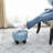 12.4'' Wide Round Footstool Ottoman-957472848