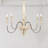 Antique Wood and Metal Chandelier-48783843
