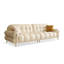 Coussin beige modulaire en similicuir-1796031996-1796031998