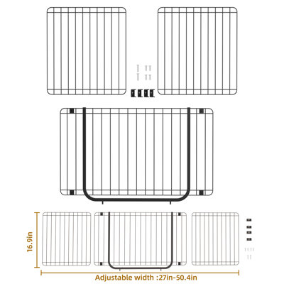 16.9 " Extra High Fence