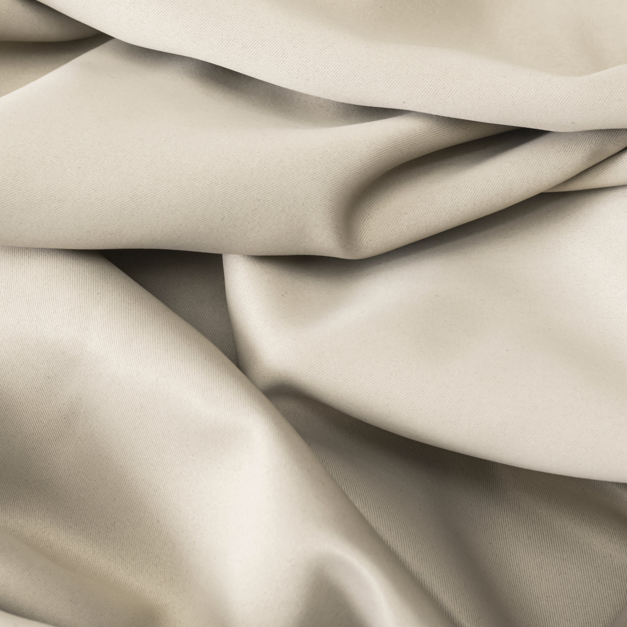 Ardelle Blackout Synthetic Curtain, Putty with Antiqued Bronze Grommets, 56" W x 63" L