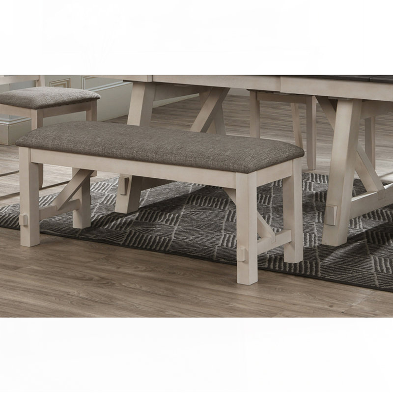 Banc de salle à manger en tissu