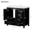 Meuble-lavabo 36 po avec lavabo en céramique et tiroir, porte, meuble-lavabo
