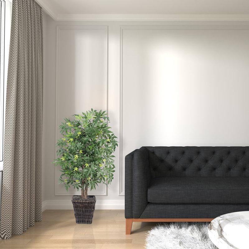 Dejaun 48'' Faux Tree in Manufactured Wood Basket