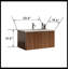 Ensemble de meuble-lavabo simple 29,90 po avec plateau en céramique Tuskahoma