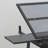 Adjustable Glass Top Drafting Table with Large Storage