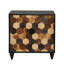 Armoire avec motif en nid d'abeille et 2 portes-129699037