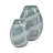 Decorative Coastal Glass Vase with Curved Silhouette and Smooth Handcrafted Form-651674333