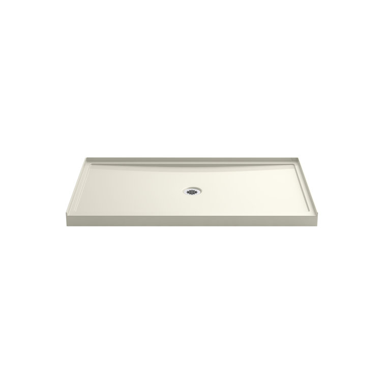 Kohler Rely 34" x 60" Single-Threshold Shower Base with Center Drain
