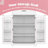 Kitchen Pantry Storage Cabinet With Multi-Functional Storage Space,The Middle Big Drawer  With Slide Rails, Adjustable Shelf-1060259033