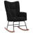 Khennedi Rocking Chair Velvet-1609273468