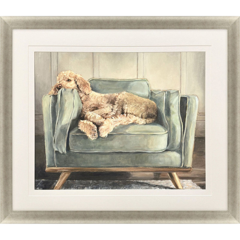«Canine Portrait», art encadré