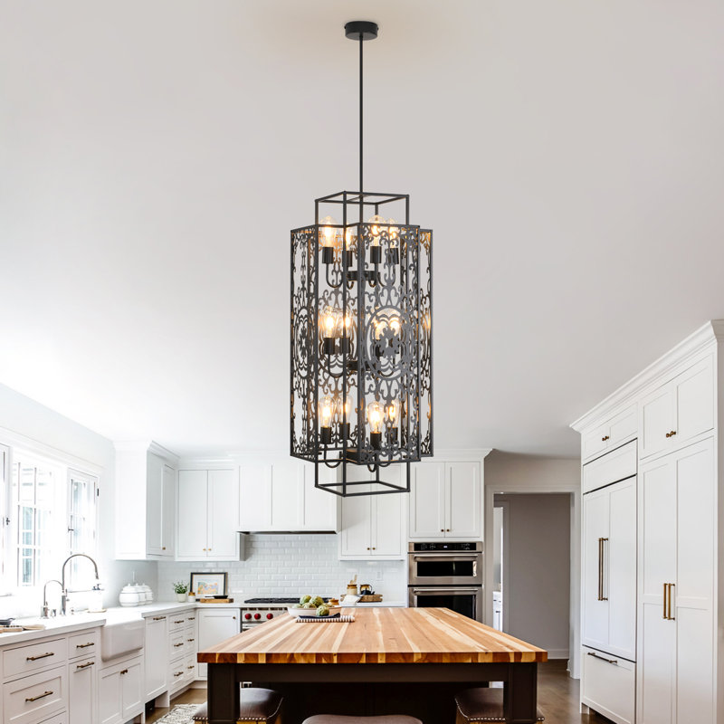 12 - Light Lantern Chandelier