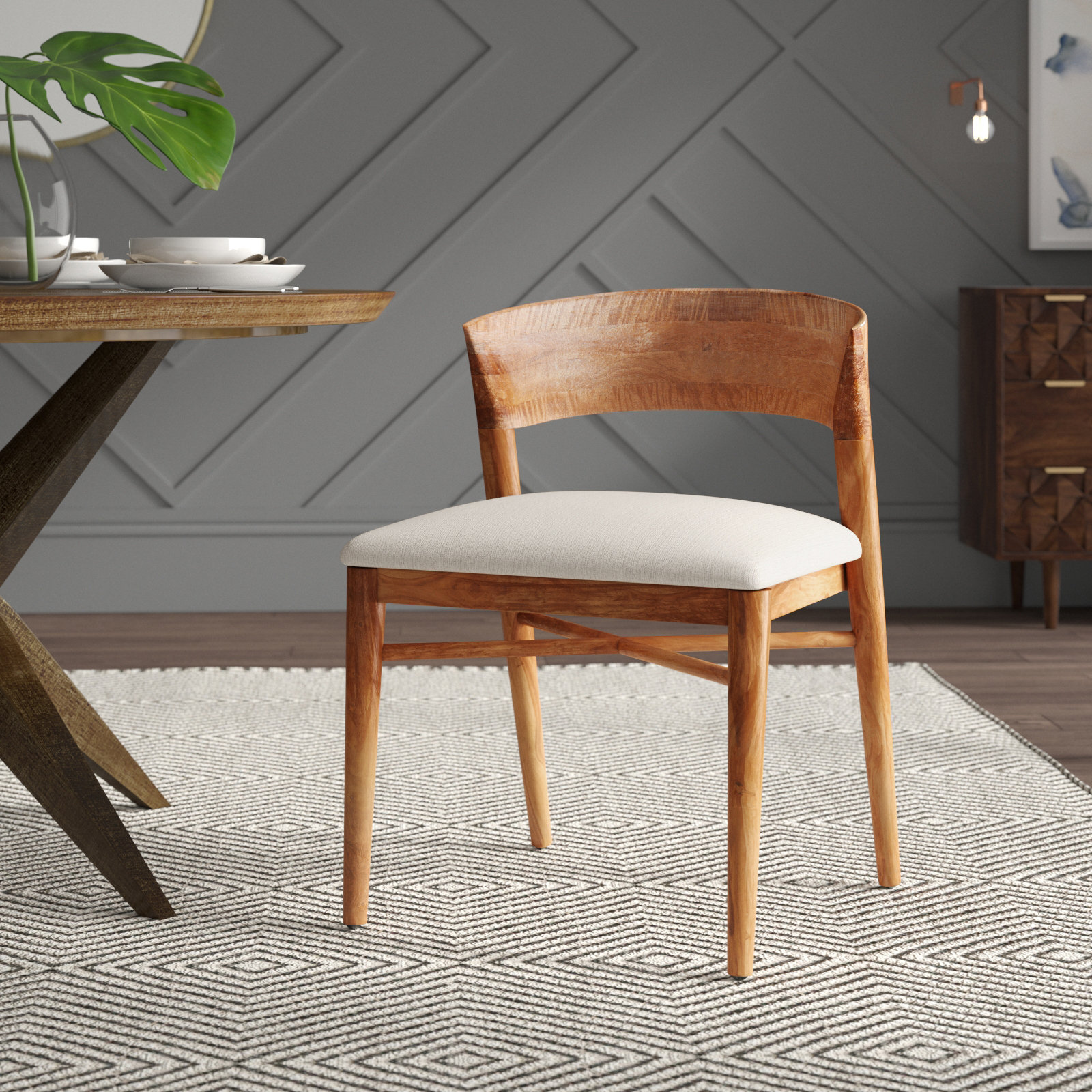Florine Upholstered Dining Chair