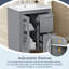 Armoire de meuble-lavabo moderne 24 "avec lavabo en céramique-790005896