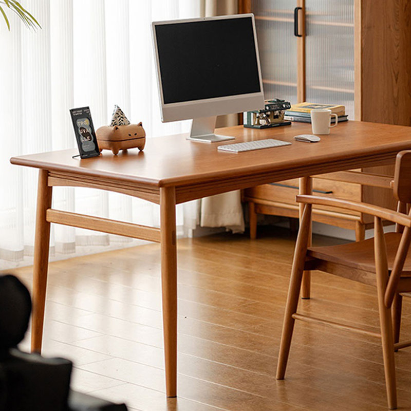 Table en bois massif confortable et spacieuse, H 29,52 po x L 55,11 po x l 31,49 po
