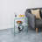 2 Layer Tempered Glass Side Table, Clear Glass Sofa Table