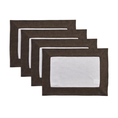 Contempo - 100% Pure Linen Placemats