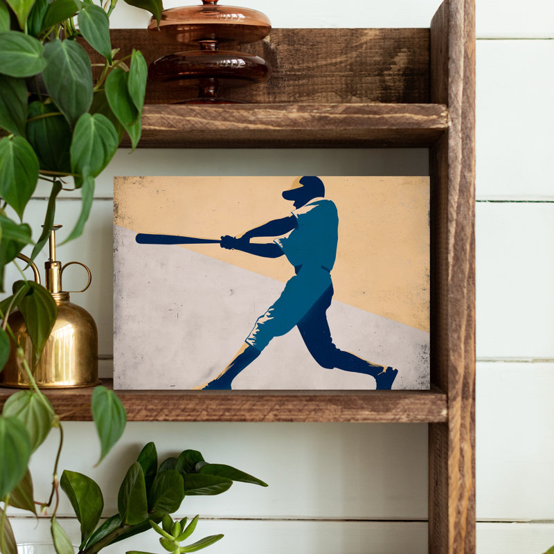 Contemporary Art Contemporary Bat Wall Art by Pictufy - Wrapped Canvas Print, 30.48 cm H x 20.32 cm W