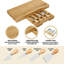Alpen Home Barkeyville Serving Dish Bamboo Cheese Board Cheese Board Set