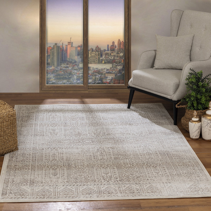 Dare Brown/Ivory Rug, Rectangle 160 x 215cm