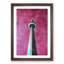 CN Tower in Toronto Canada Abstract 1 Piece Single Picture Frame Painting on MDF-56853255-56853257